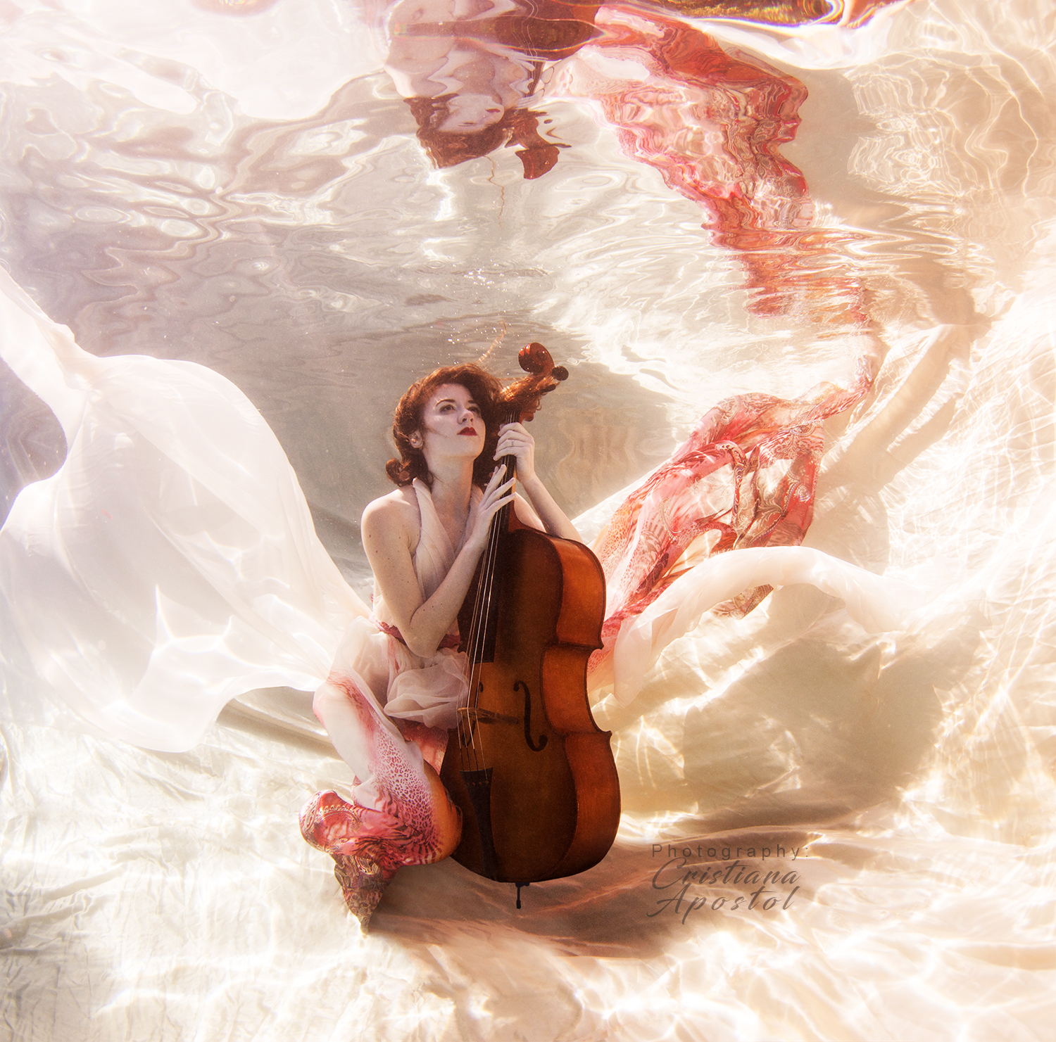 Naiads · VIII — underwater concept photograph by Cristiana Apostol