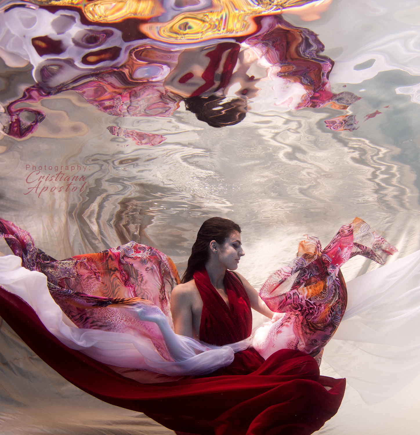 Naiads · XXI — underwater concept photograph by Cristiana Apostol
