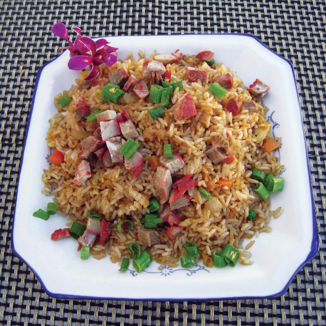 Arranged Food and Objects