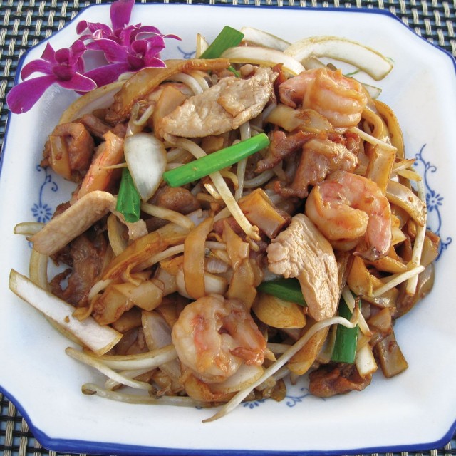 Arranged Food and Objects