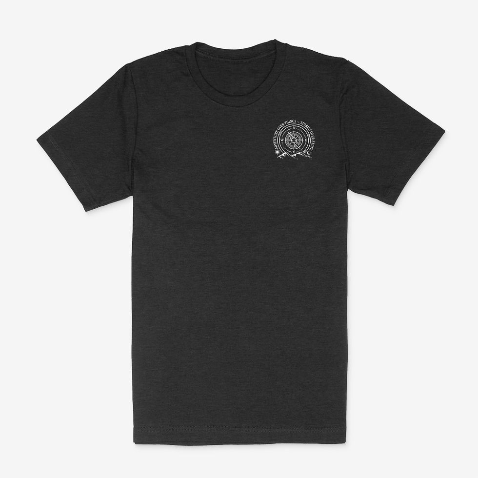 Stories over Stuff - Front+Back Print - Black