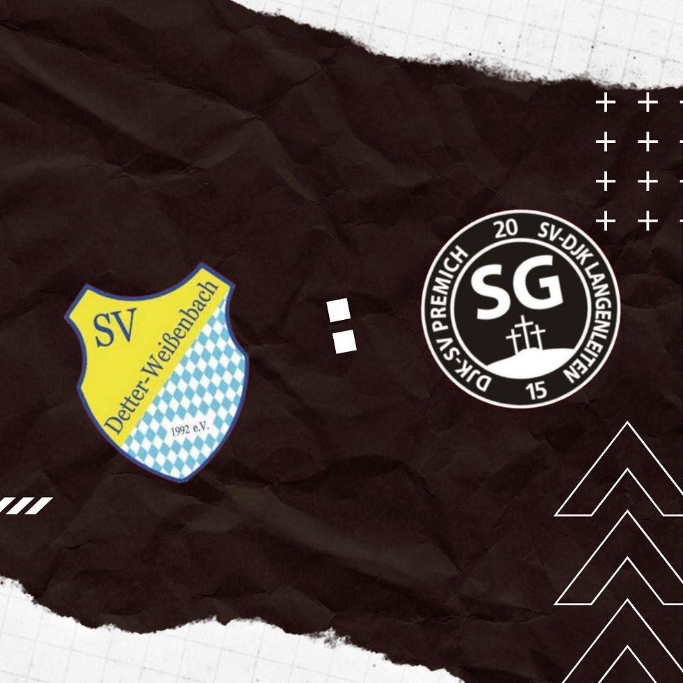 Auswärtsspiel gegen SpVgg Detter-Weißenbach