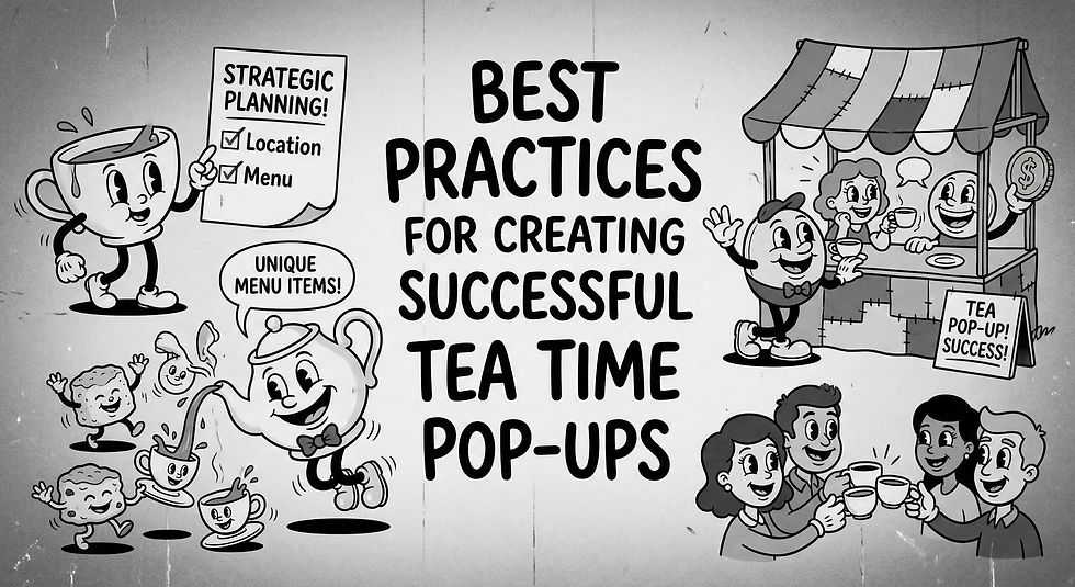 Best Practices for Creating Successful Tea Time Pop-Ups