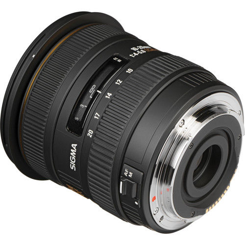 Miniatura: Sigma 10-20 mm f/4-5.6 EX DC HSM do Canona EFs