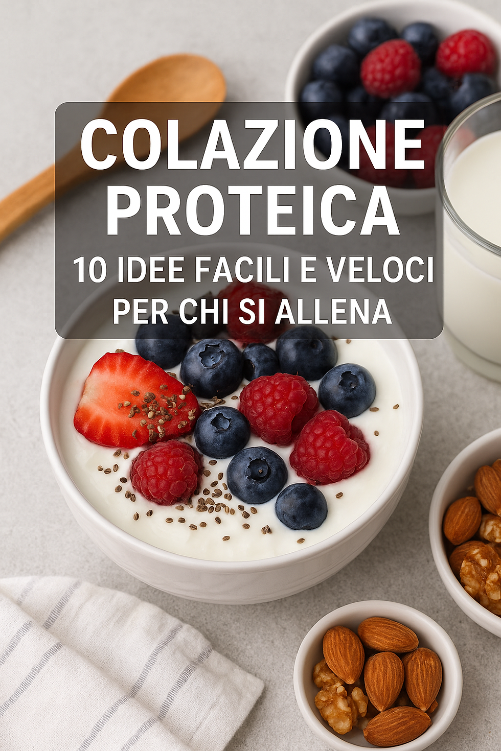 Colazione proteica: 10 idee facili e veloci per chi si allena
