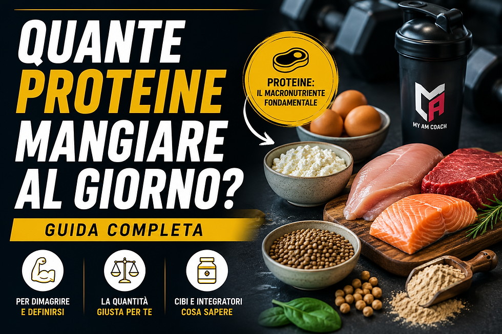 quante proteine mangiare al giorno
