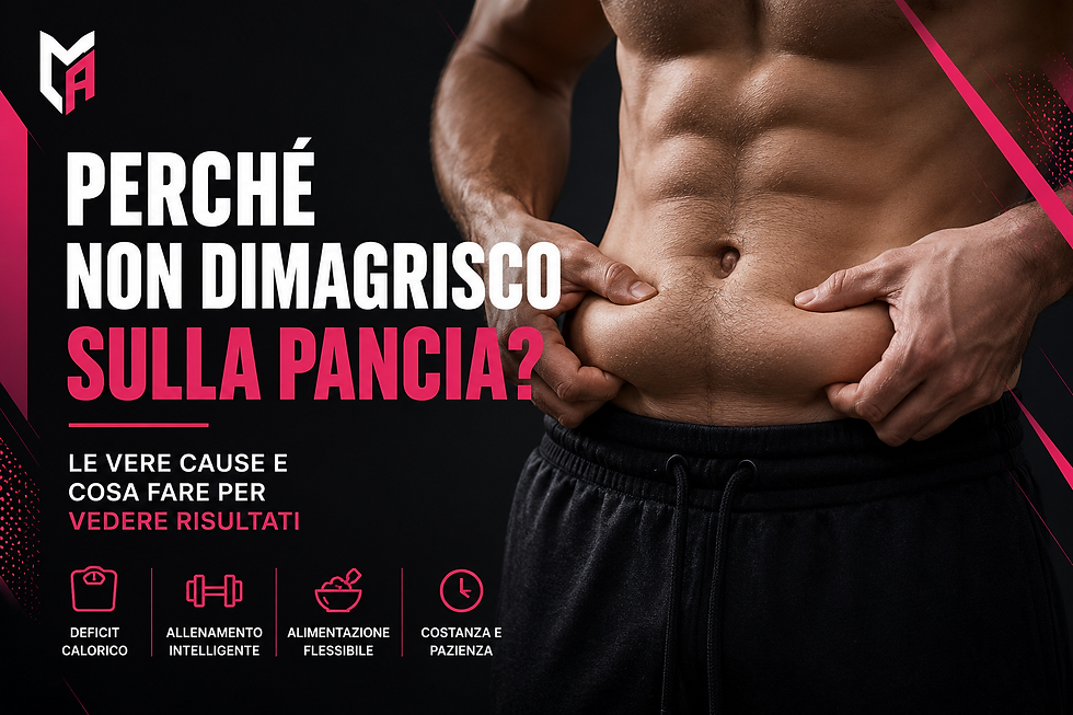 perchè non dimagrisco sulla pancia