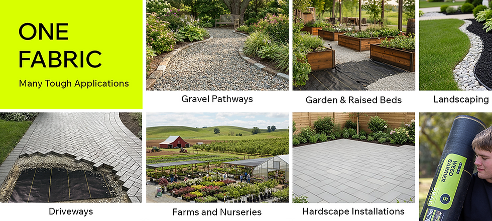 Woven vs Non-Woven Landscape Fabric: Which One Do You Actually Need?