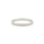 thin diamond pave eternity ring
