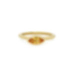 marquis yellow sapphire stacking ring