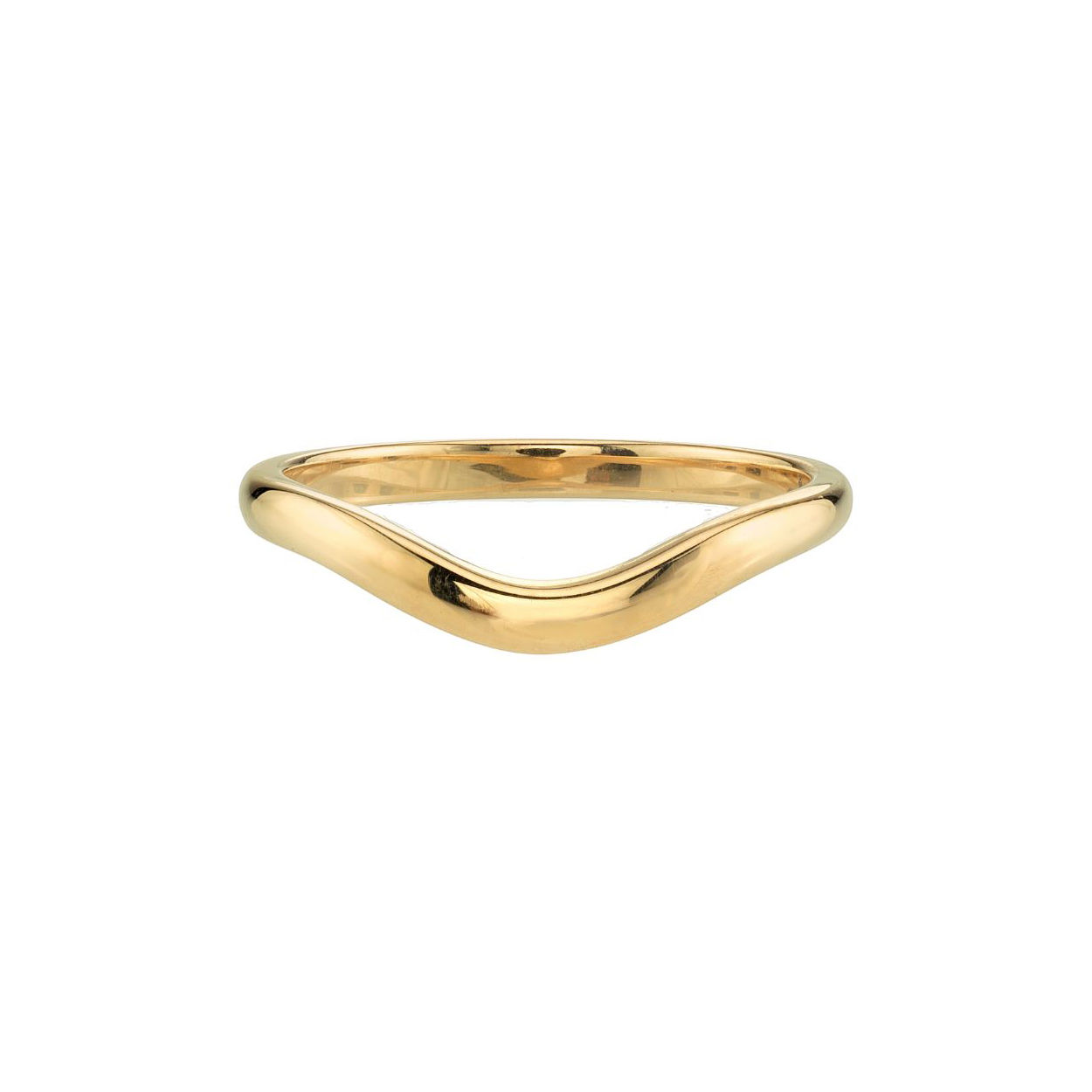yellow gold 'grace' ring