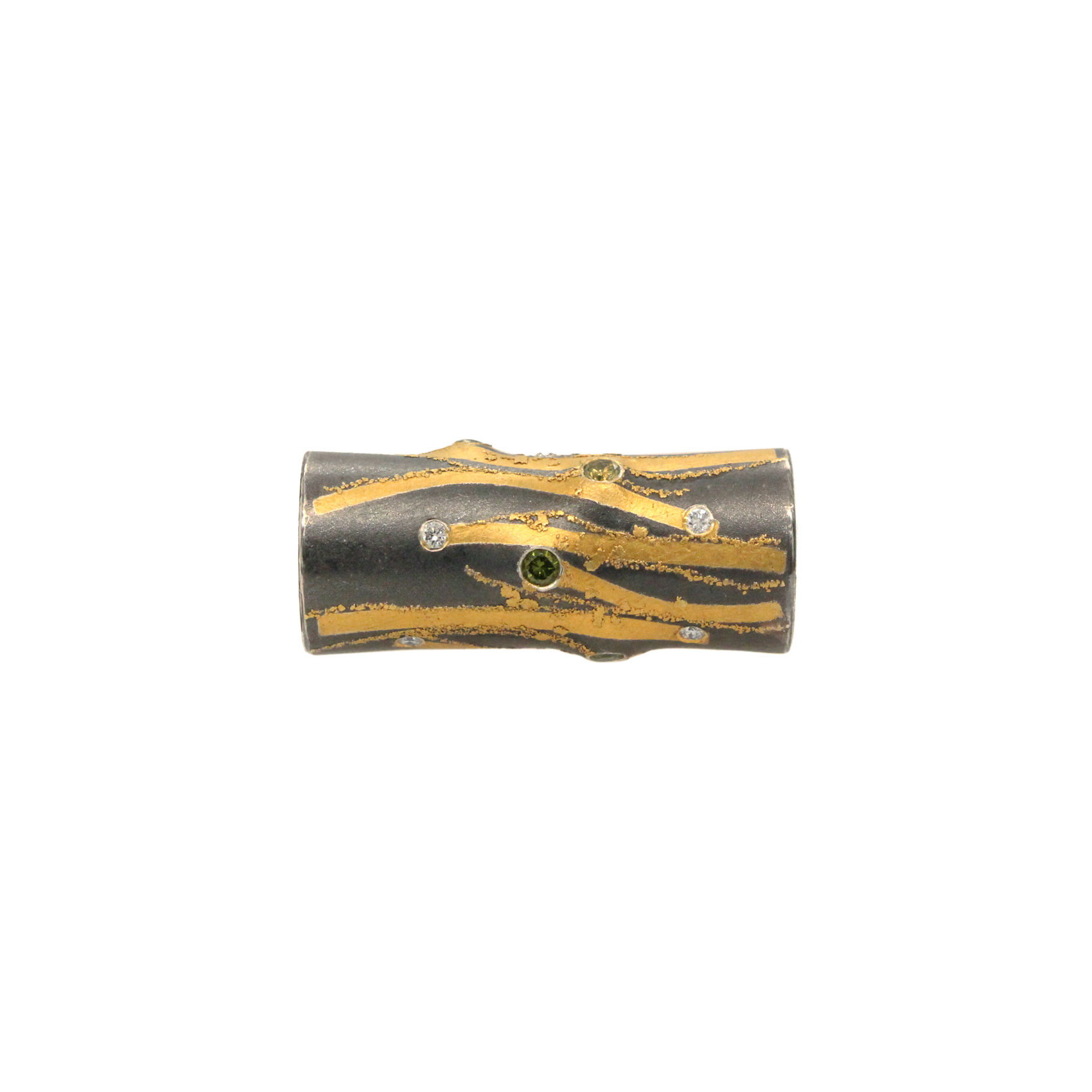 brushstroke diamond barrel vario clasp