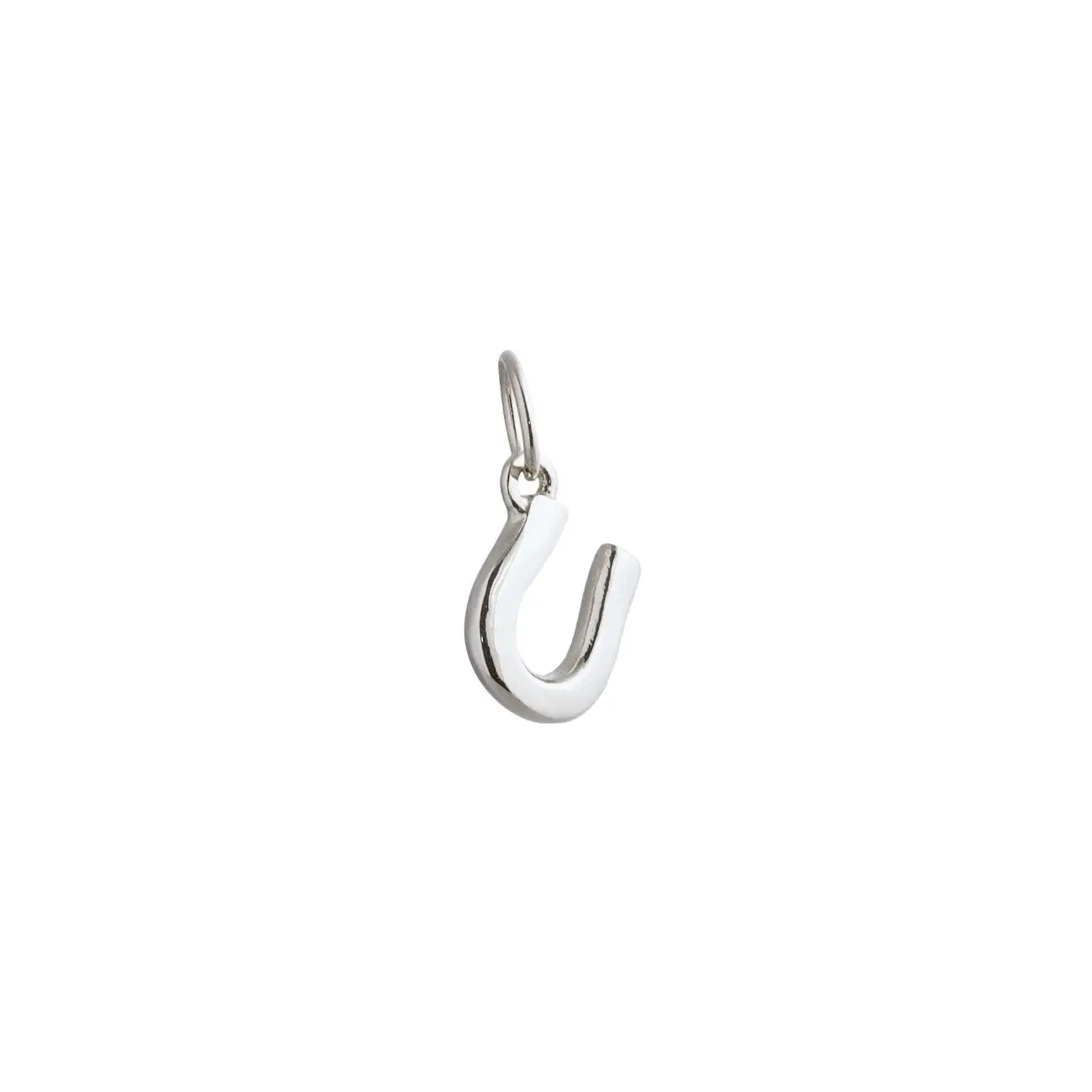 sterling silver horseshoe charm