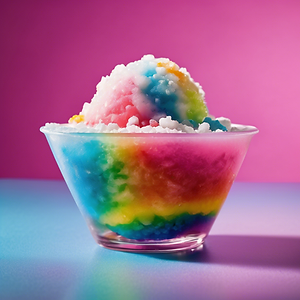 Classic Rainbow Snow Cone