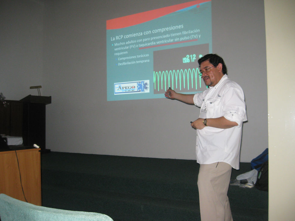 Quieres aprender CPR y Arritmias?