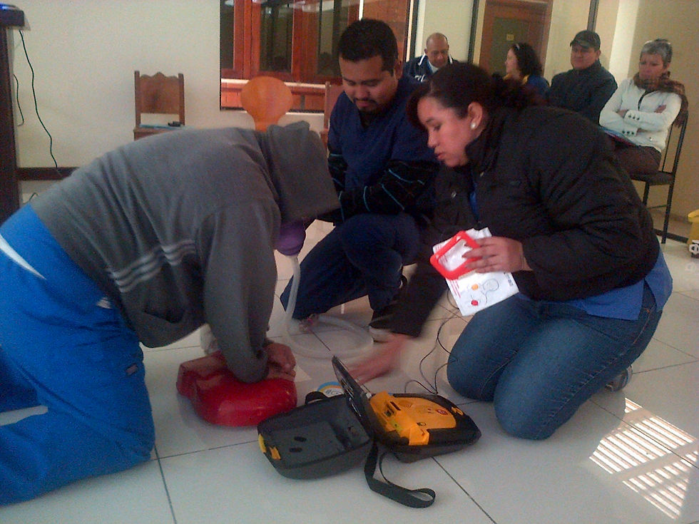 CPR en equipo