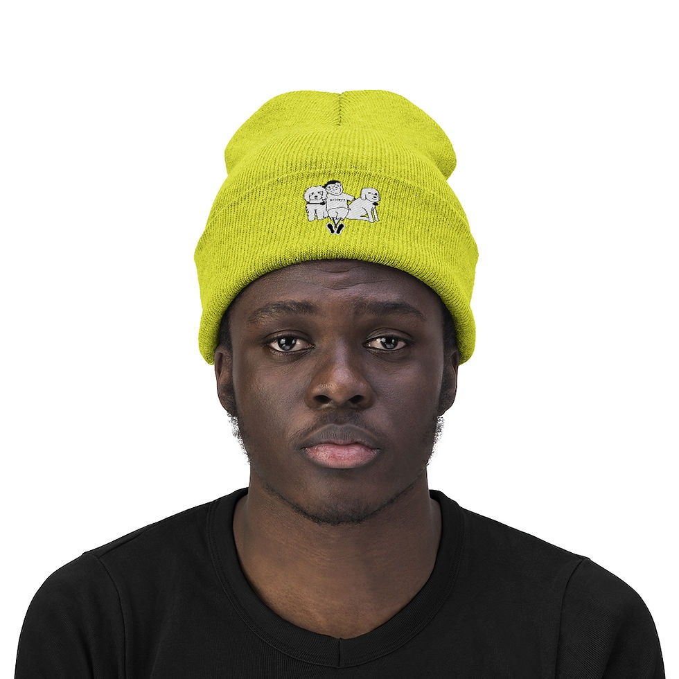 Thumbnail: OG Do Happy Dogs Knit Beanie