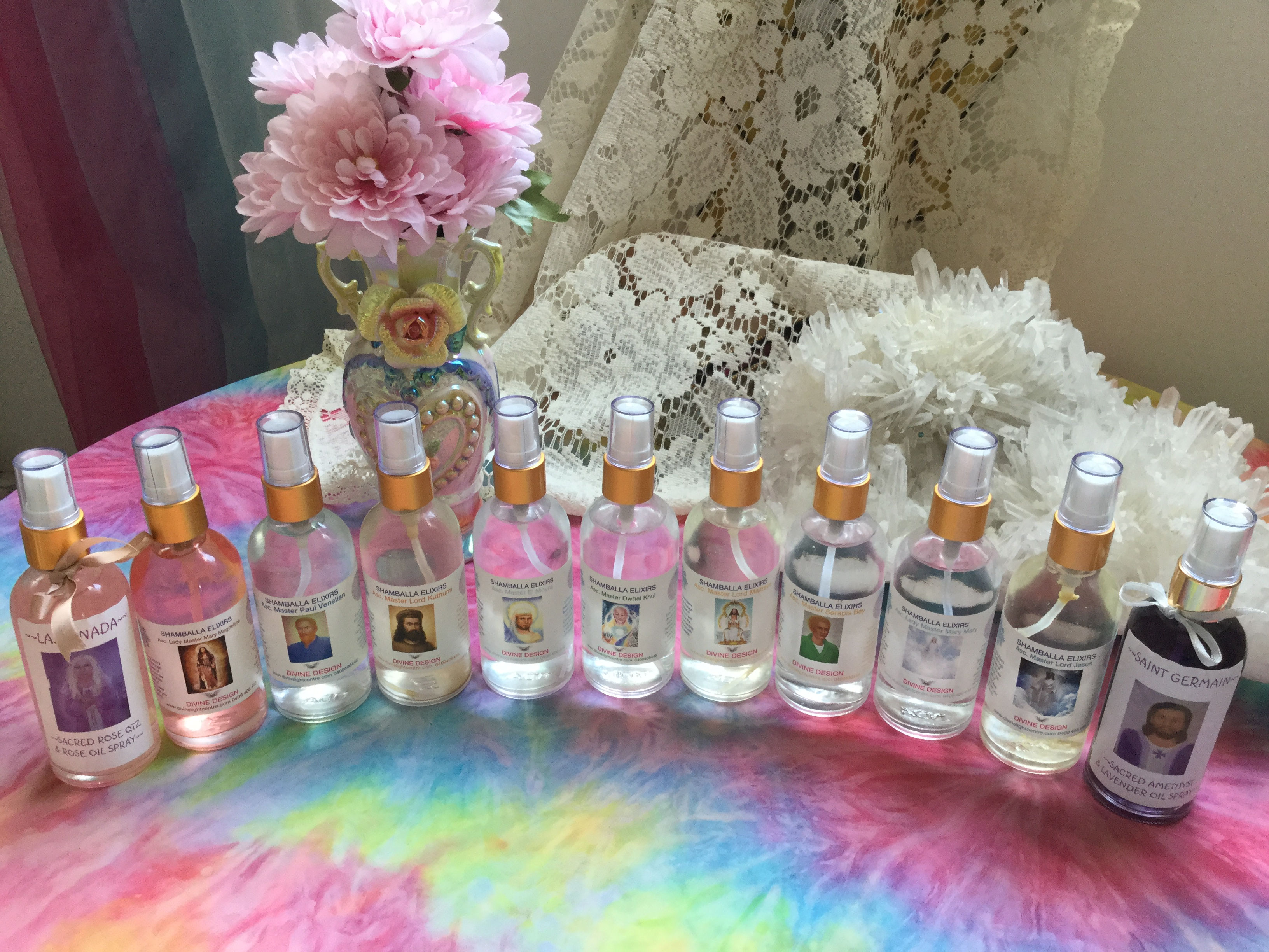 Ascended Master Range Sacred Room Sprays