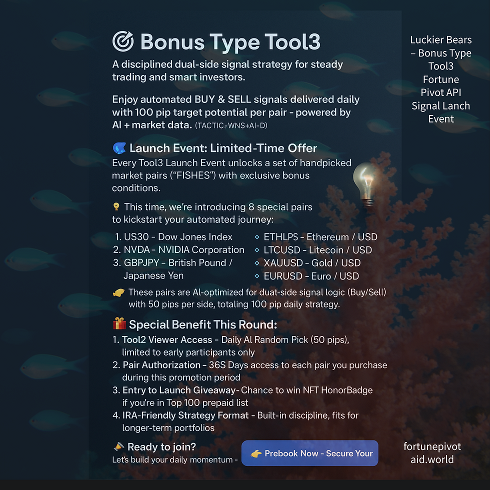 Luckier Bears – Bonus Type Tool3 Fortune Pivot API Signal Lanch Event.png
