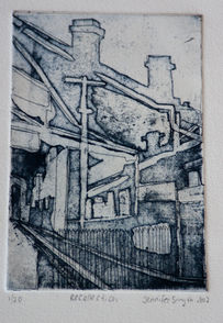 Recollection. Etching. 2012