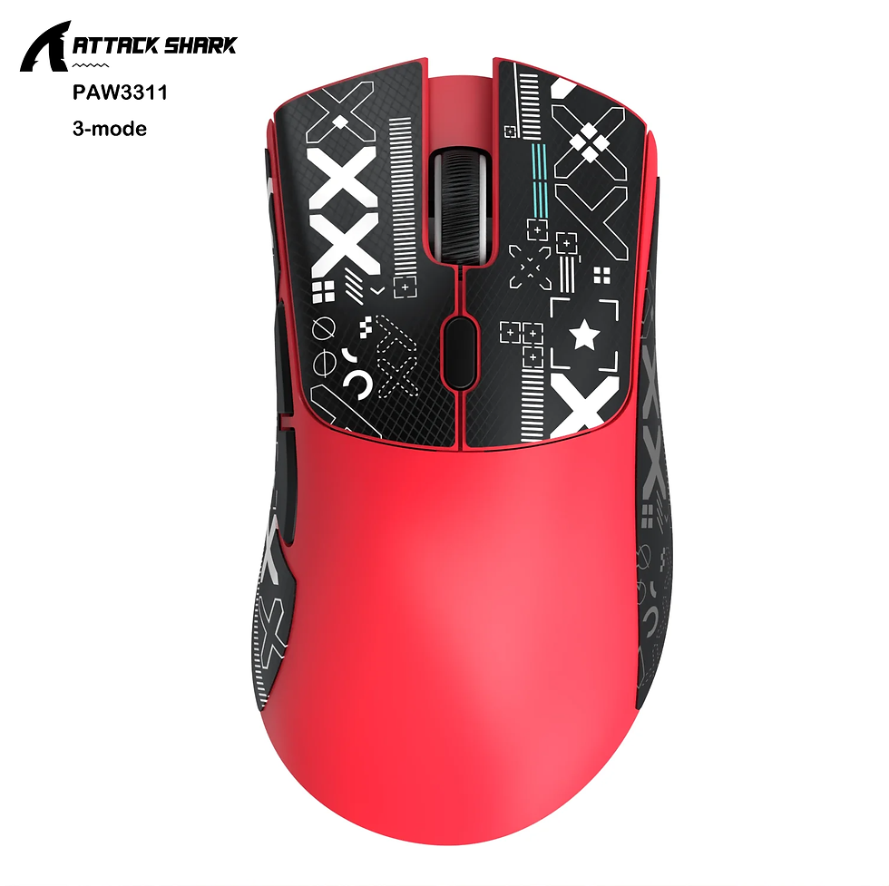 Thumbnail: Attack Shark R1/X11 Wireless Gaming Mouse, 18K DPI PAW3311, Ergonomic, Lightweig