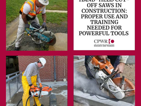 CPWR's Cut-Off Saw Factsheet