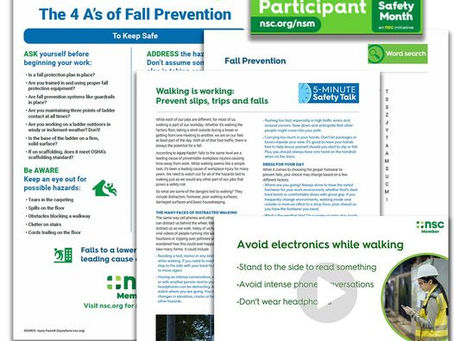 4 A's of Fall Protection