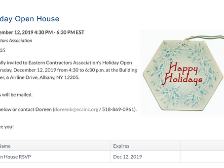 ECA's 2019 Holiday Open House