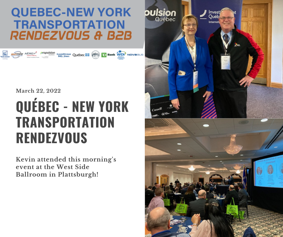 Québec New York Transportation Rendezvous Québec New York Transportation Rendezvous