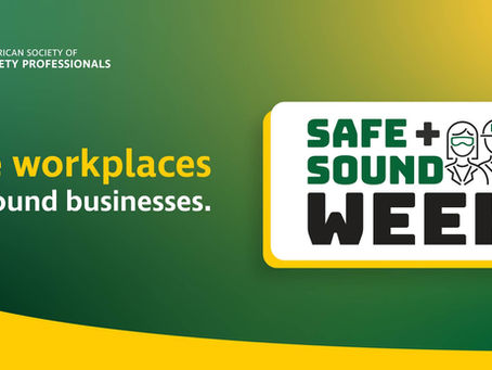 Save the date for OSHA’s Safe + Sound Week!