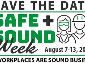 Save the date! Safe + Sound Week 2023: August 7th -13th