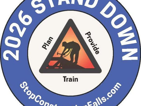 2026 Hardhat Stickers #StandDown4Safety