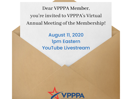 VPPPA's Virtual Annual Meeting of the Membership