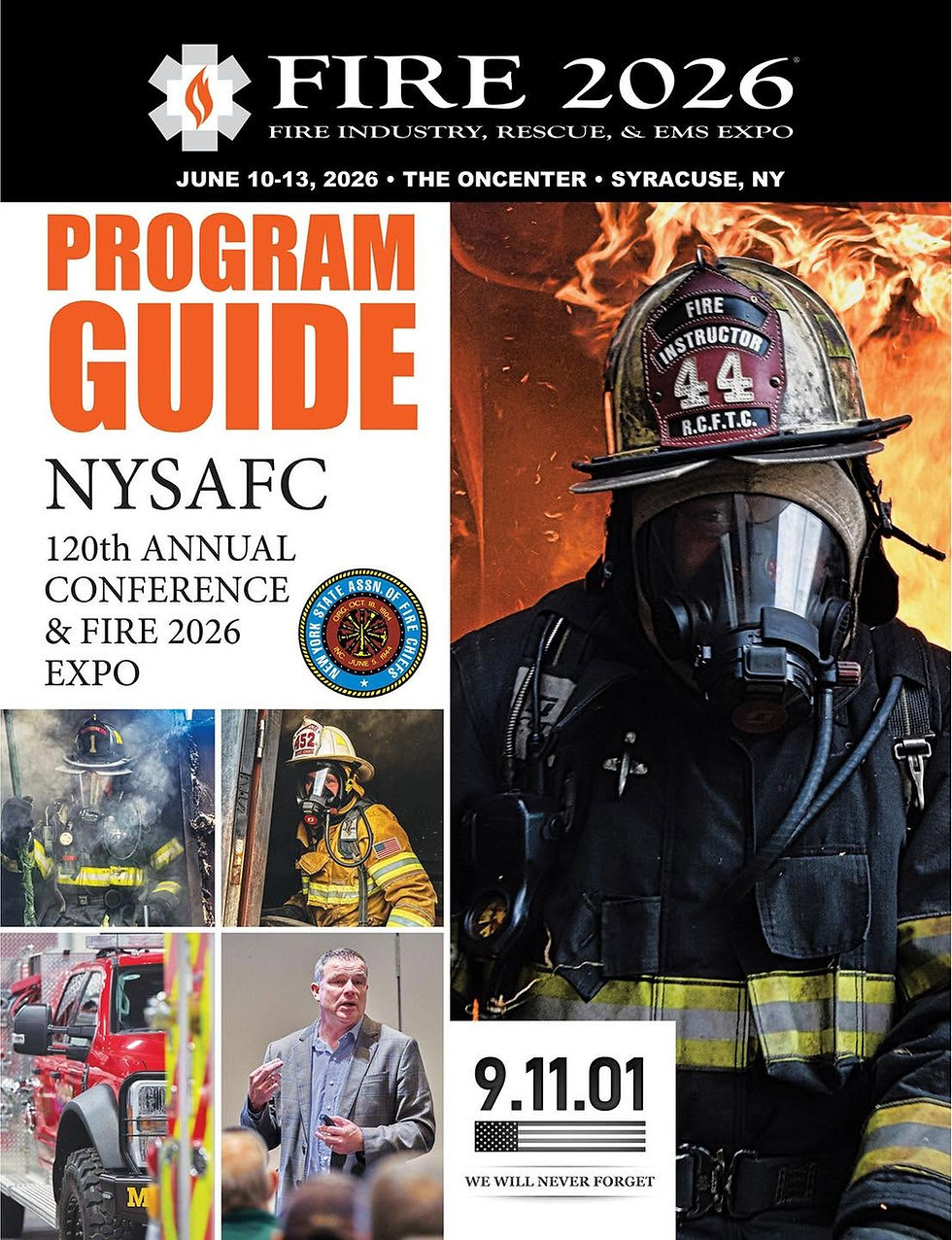 New York State Association of Fire Chiefs (NYSAFC) Conference & #FIRE2026Expo