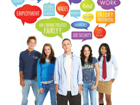 OSHA's tip of the week - "Give clear instructions and train working teens this holiday season."