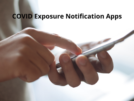 COVID Exposure Notification Apps