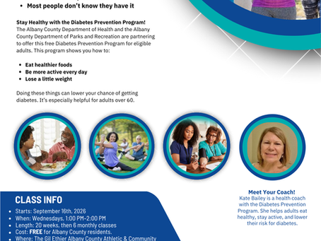 FREE Diabetes Prevention Program