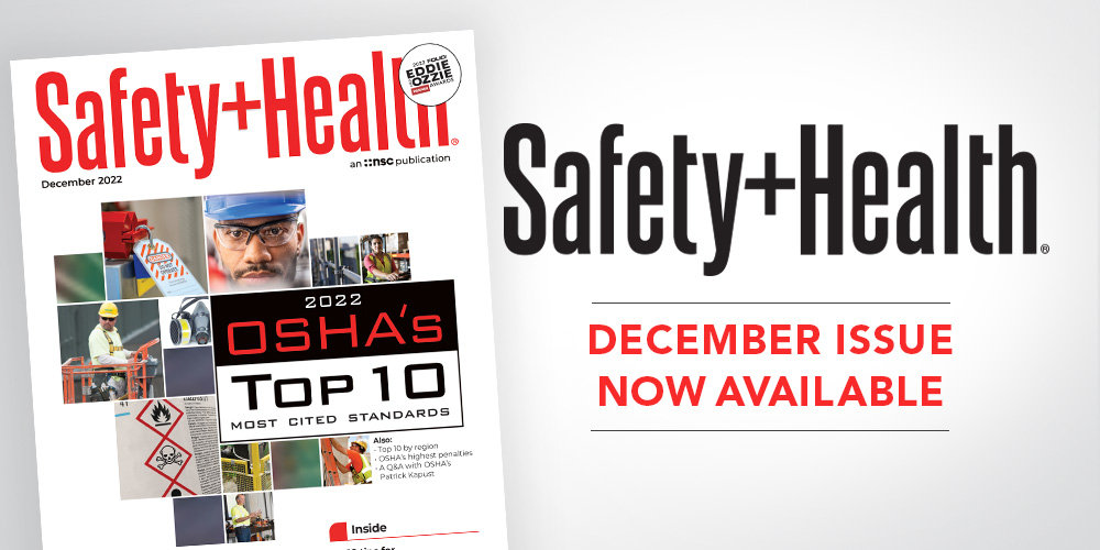 Safety+Health Magazine's December Issue