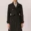 Miniatura: Trench Nylon Longo Preto Andrea Marques