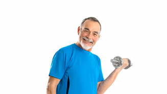 Exercising Man