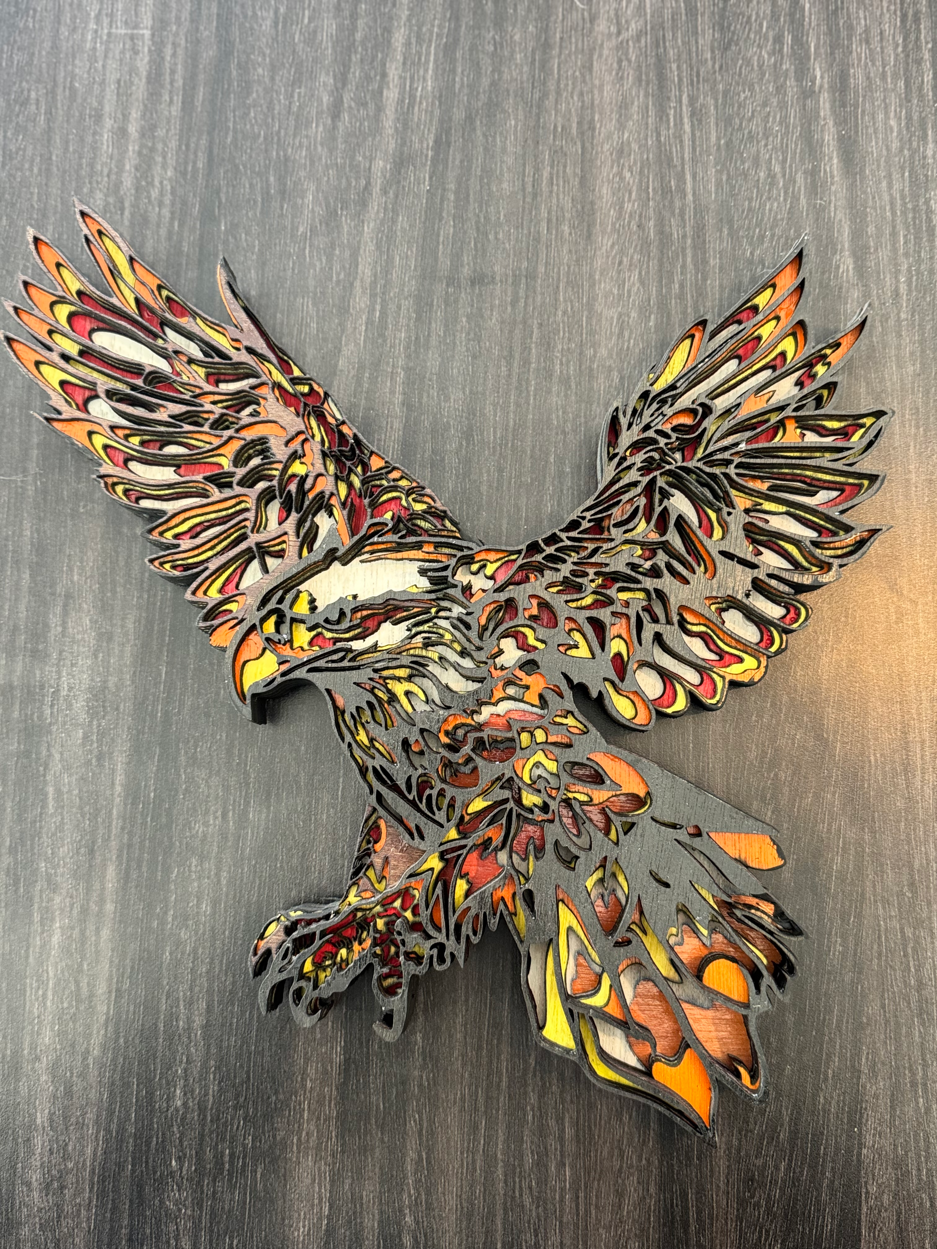 Eagle Mandala 3D