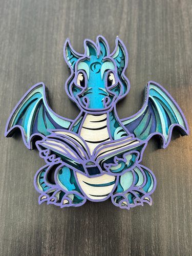 Dragon Reading 3D | My Site 1