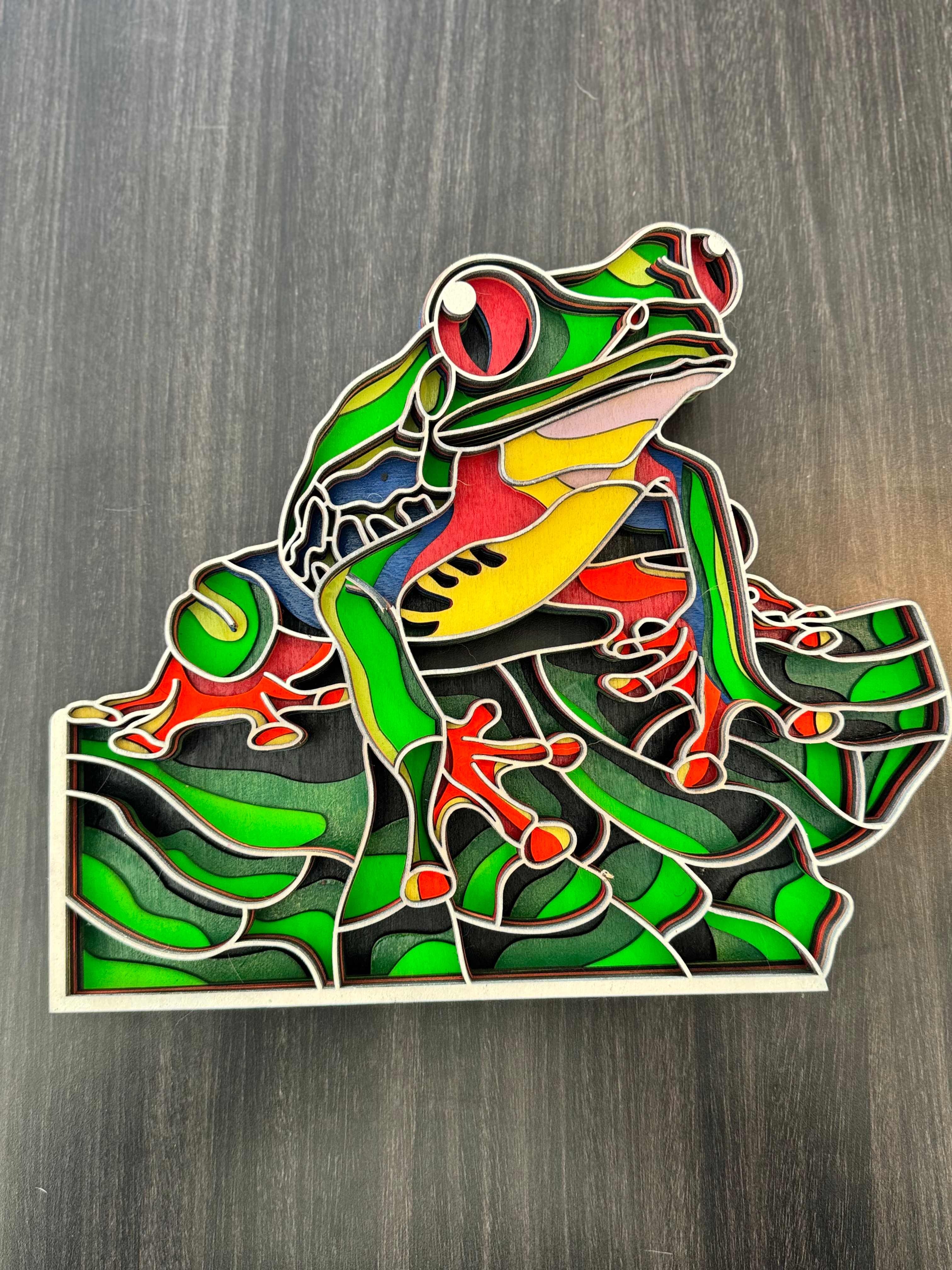 Frog Mandala 3D