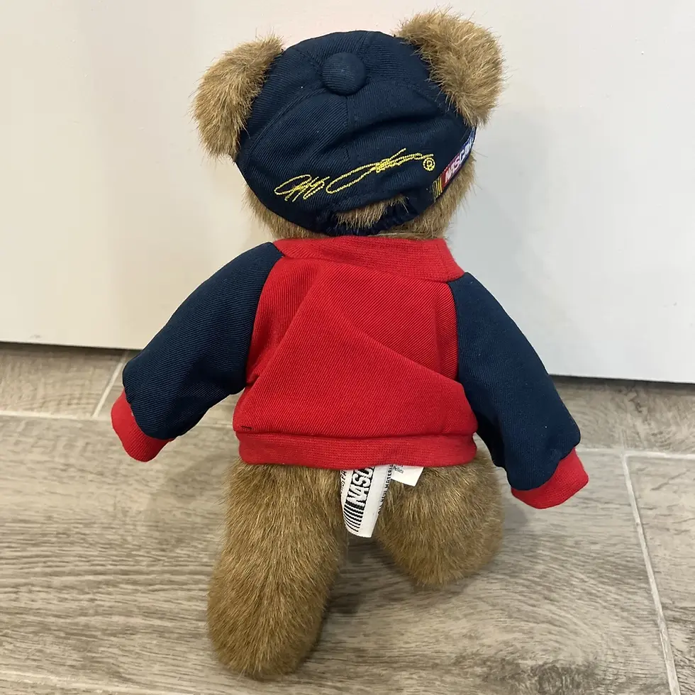 Thumbnail: Boyds Bear Plush  Jeff Gordon #24 sweatshirt & cap  919402