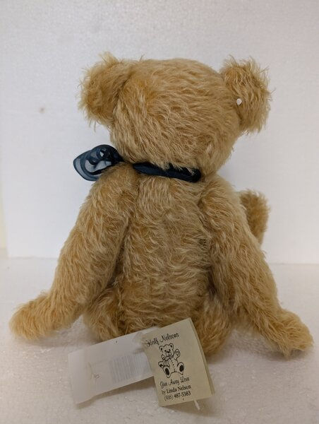 Thumbnail: Winston 14" Mohair Bear by Linda Nelson of Half Nelsons