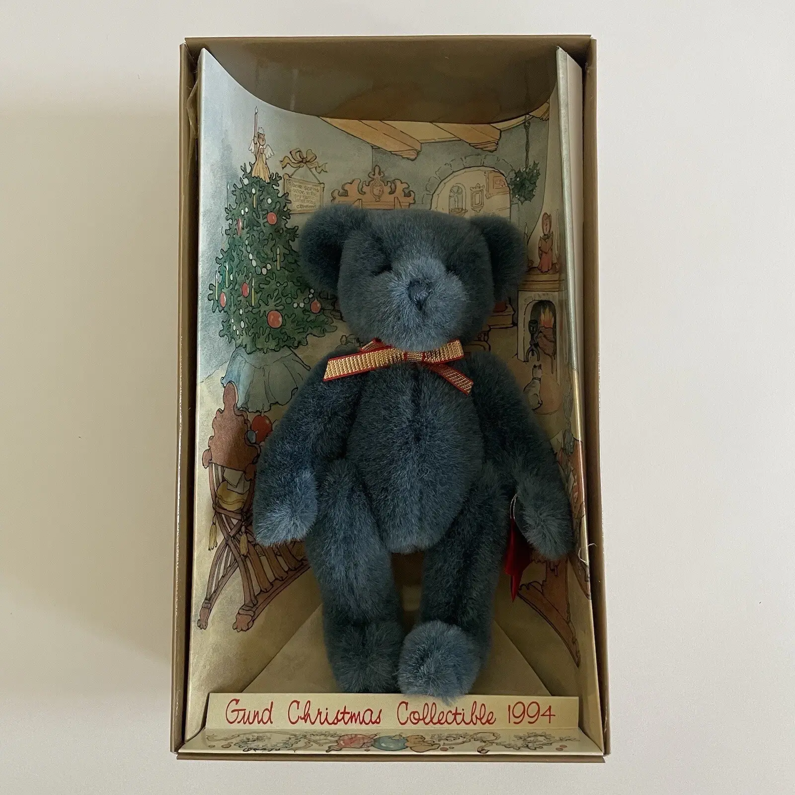 Gund Yulebeary Christmas Boxed Bear 1994 Collector's  Editon 8894