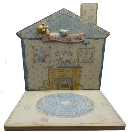 Thumbnail: Cherished Teddies Family Set/7 Our Cherished Family Figurines # 651125