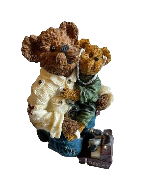 Boyds Bear Resin E.M.T. Bearsley w. Carey 228416 To the