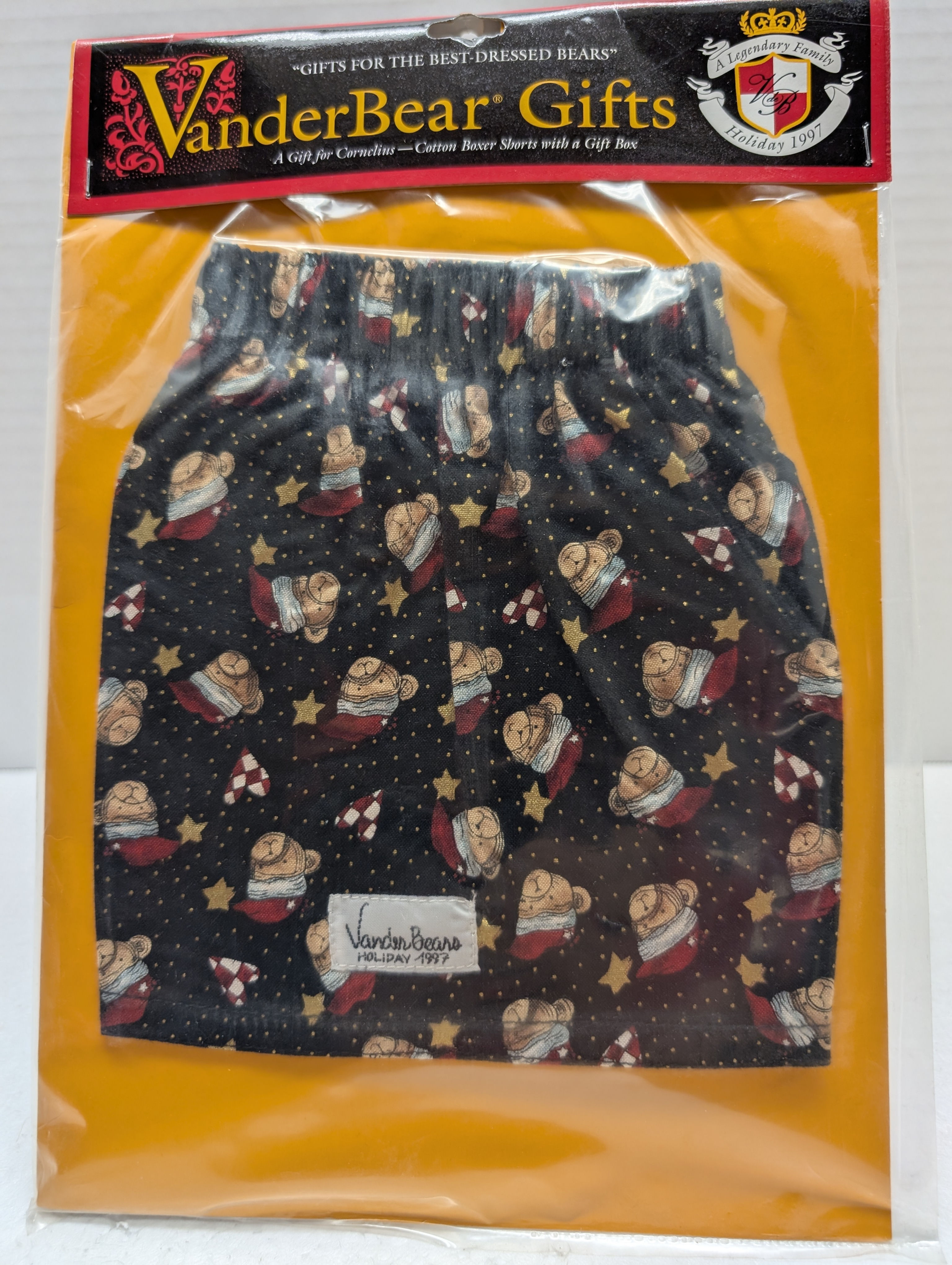 North American VanderBear Gifts Cornelius Cotton Boxer Shorts 5244