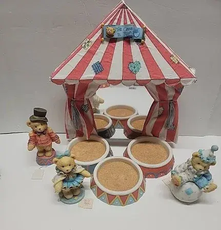 Thumbnail: Cherished Teddies Circus Circus Tent With Rings